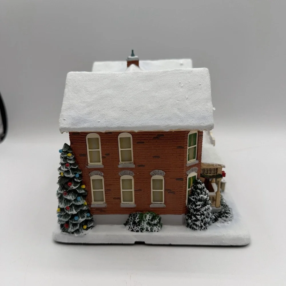 Vintage John Deere Creek Hawthorne‎ Village Light Up Quilt Shop Store 2004 Deer